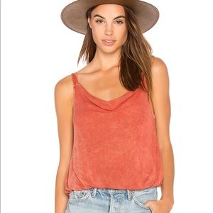 LA Made Liza Tank in Red